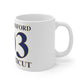 North Branford 203 Connecticut Mug 11oz
