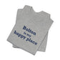 Bolton is My Happy Place Unisex Jersey Short Sleeve T-Shirt