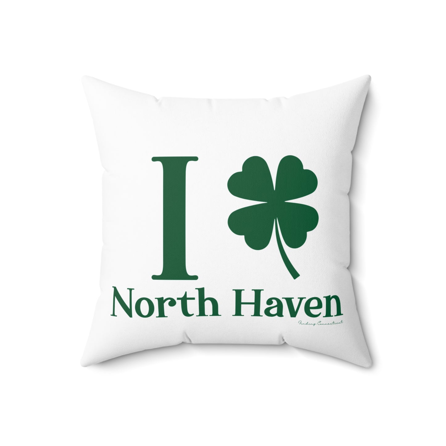 I Clover North Haven Spun Polyester Square Pillow