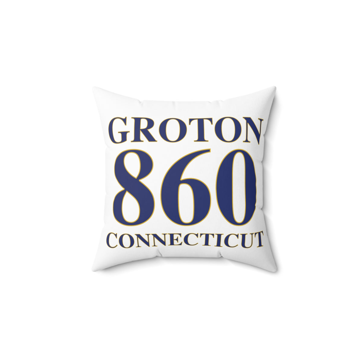 Groton 860 Connecticut Spun Polyester Square Pillow