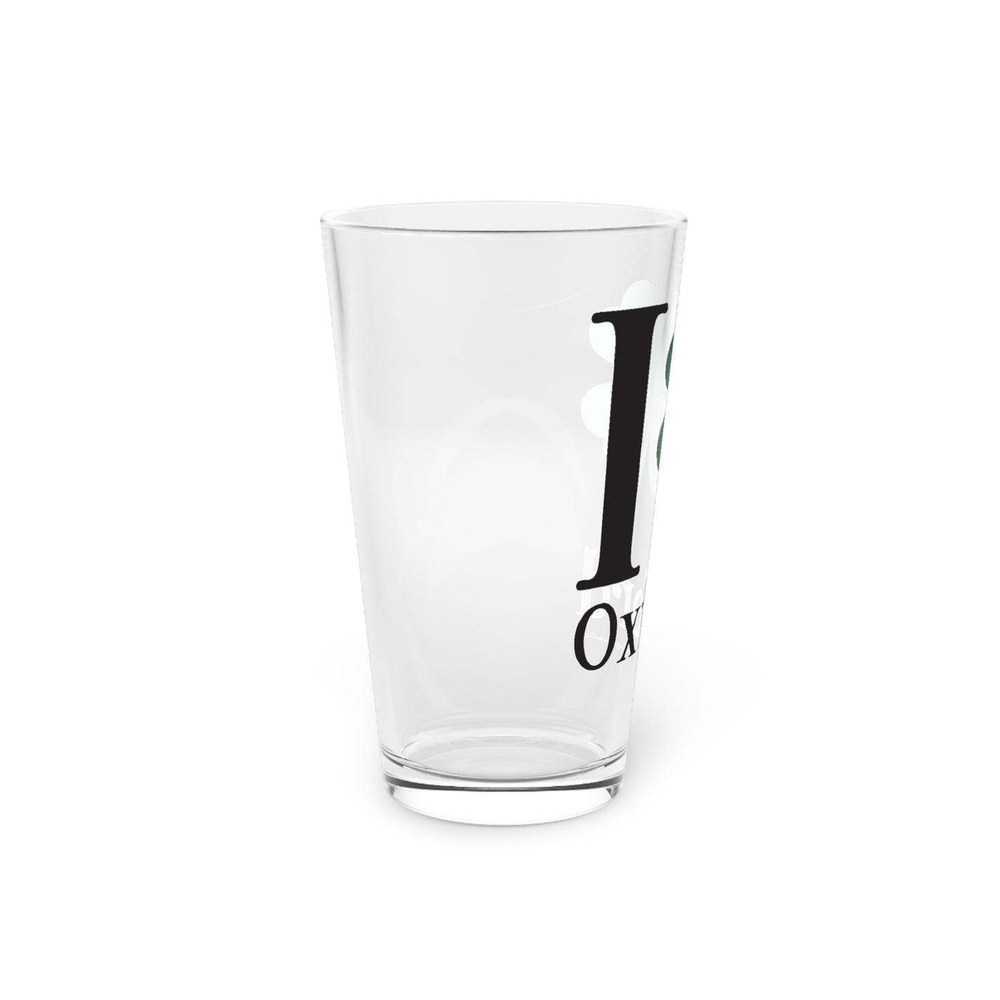 I Clover Oxford Pint Glass, 16oz