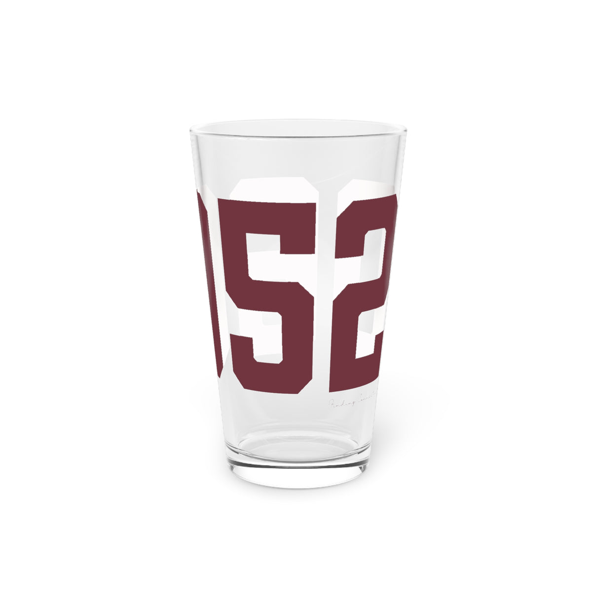 06052 New Britain Connecticut Zip Code Pint Glass, 16oz