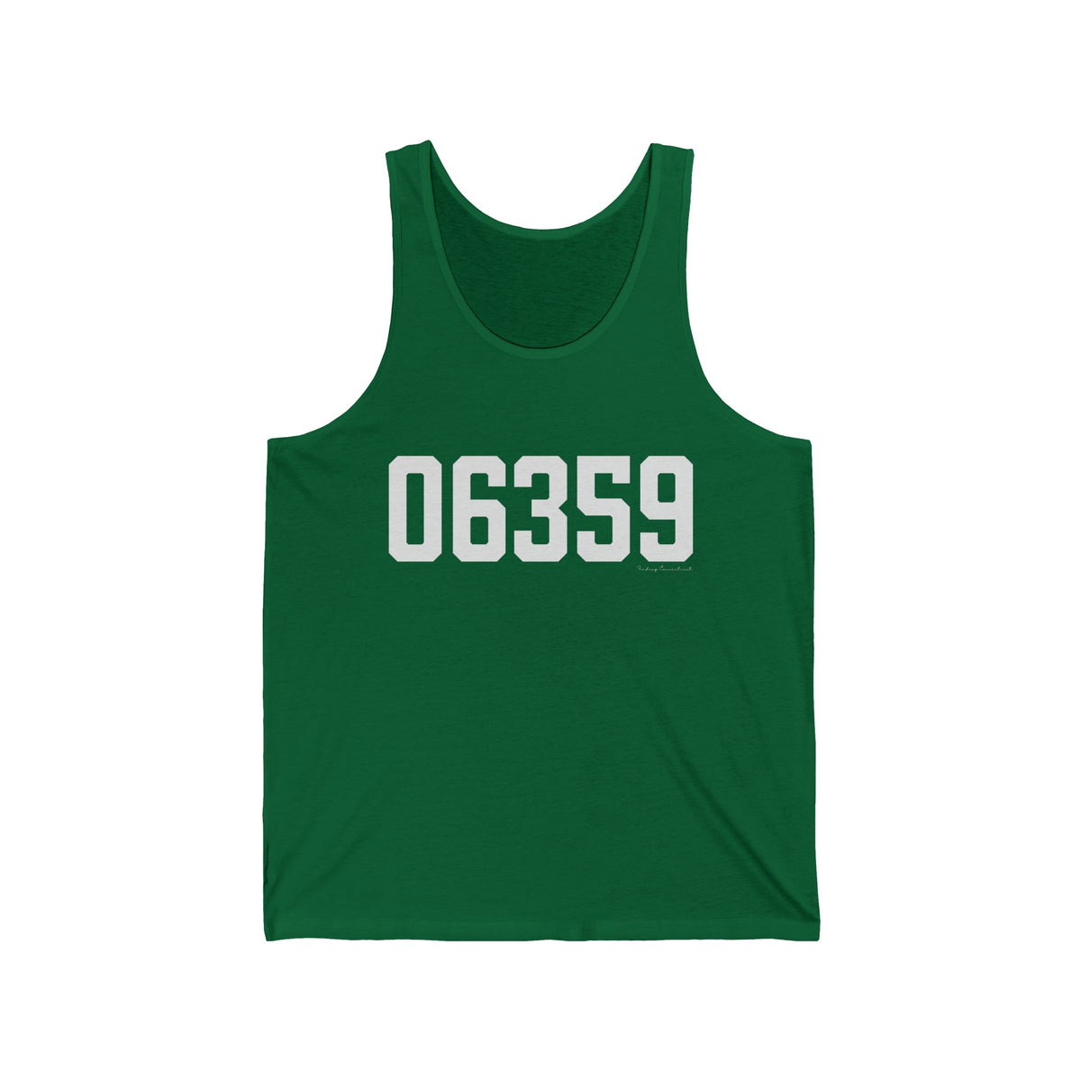 06359 North Stonington CT Zip Code Unisex Jersey Tank Top