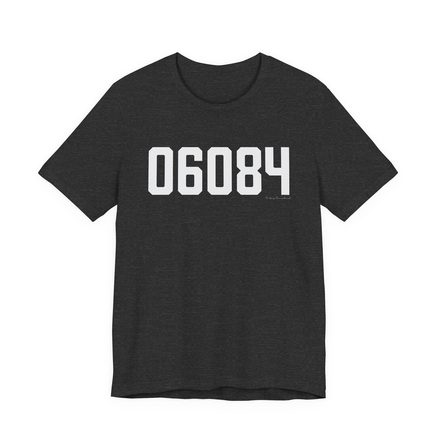 06084 Tolland CT Zip Code Unisex Jersey Short Sleeve T-Shirt