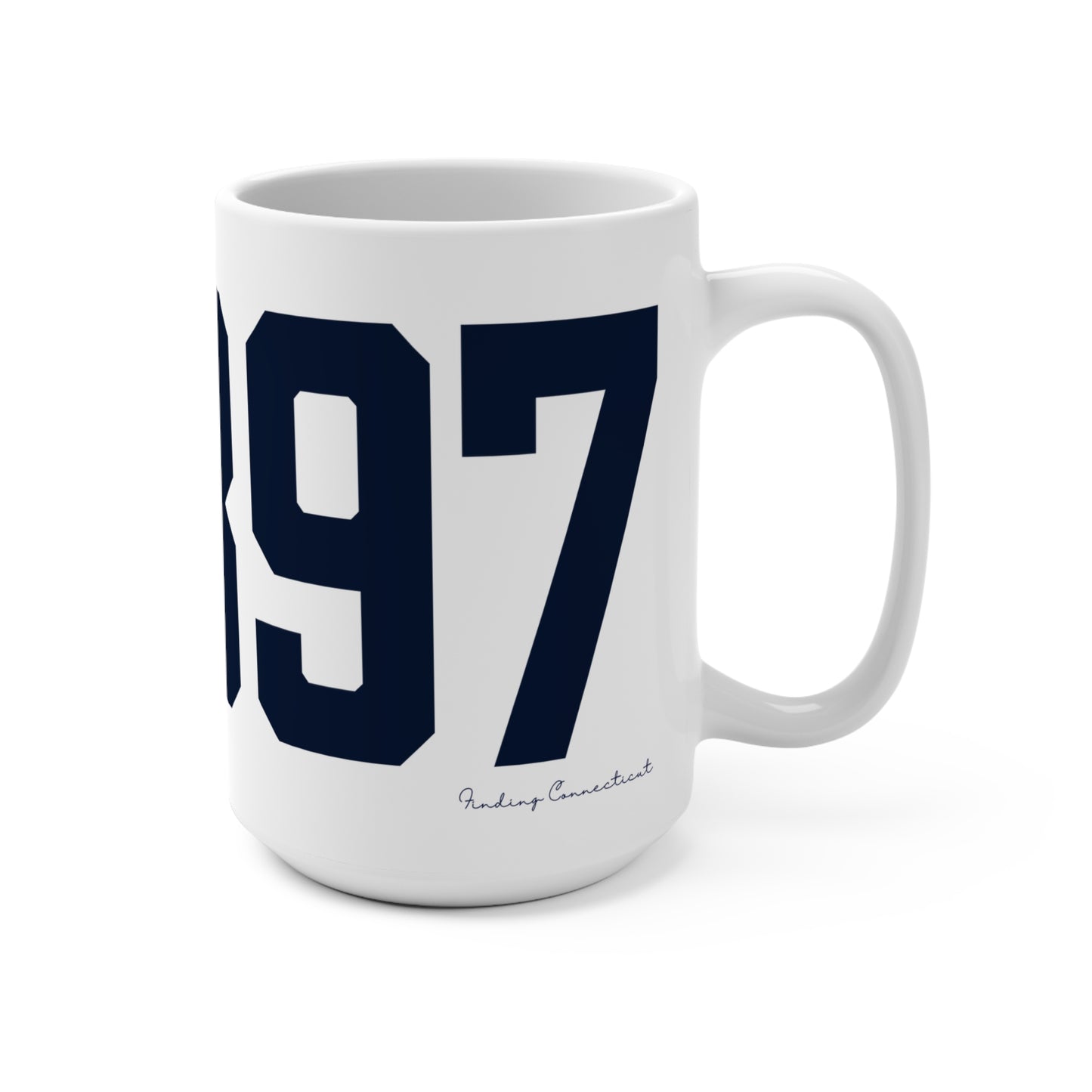 06897 Wilton Connecticut Zip Code Mug 15oz