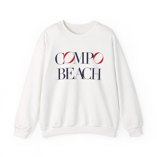 41 Tilt Compo Beach Unisex Heavy Blend™ Crewneck Sweatshirt