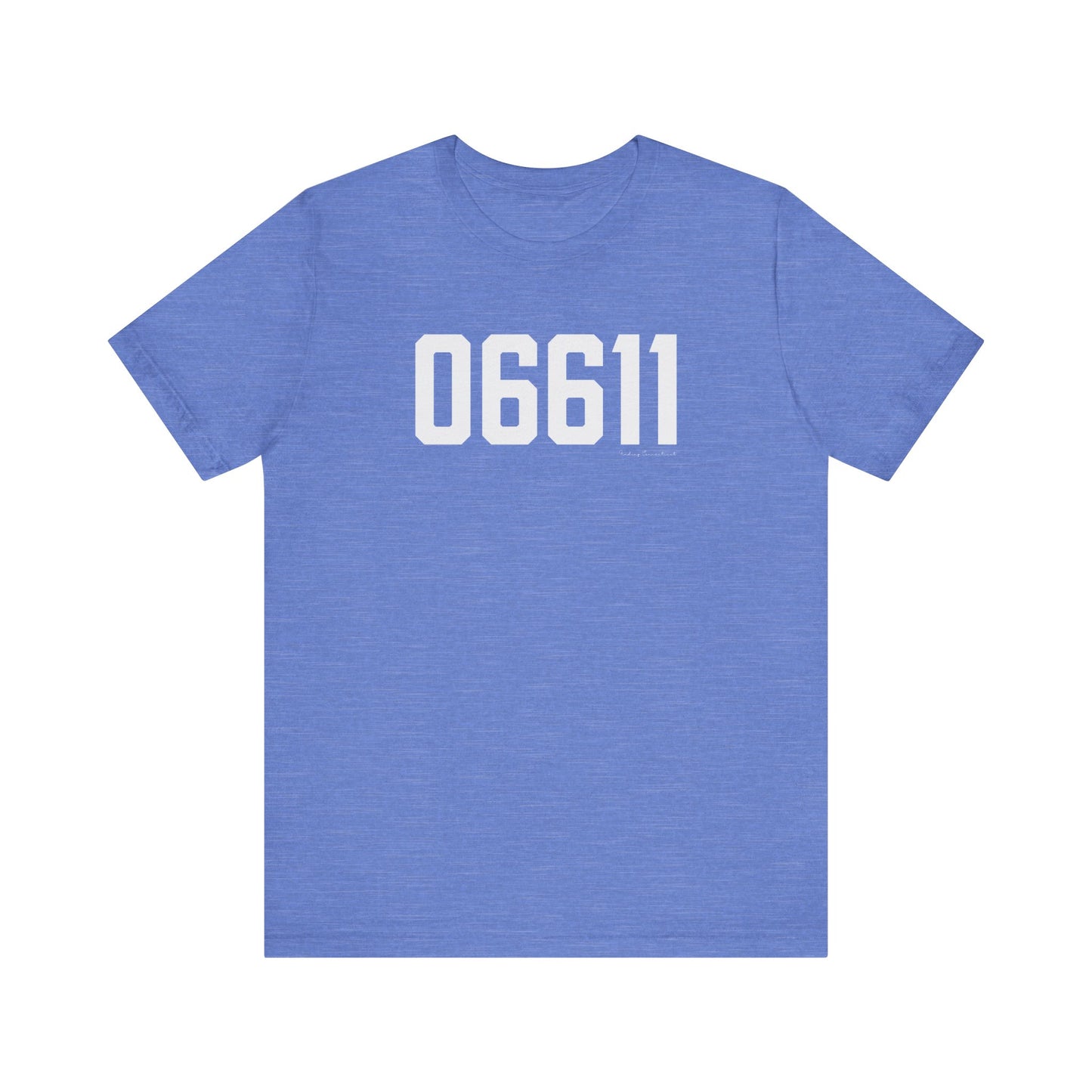 06611 Trumbull CT Zip Code Unisex Jersey Short Sleeve T-Shirt