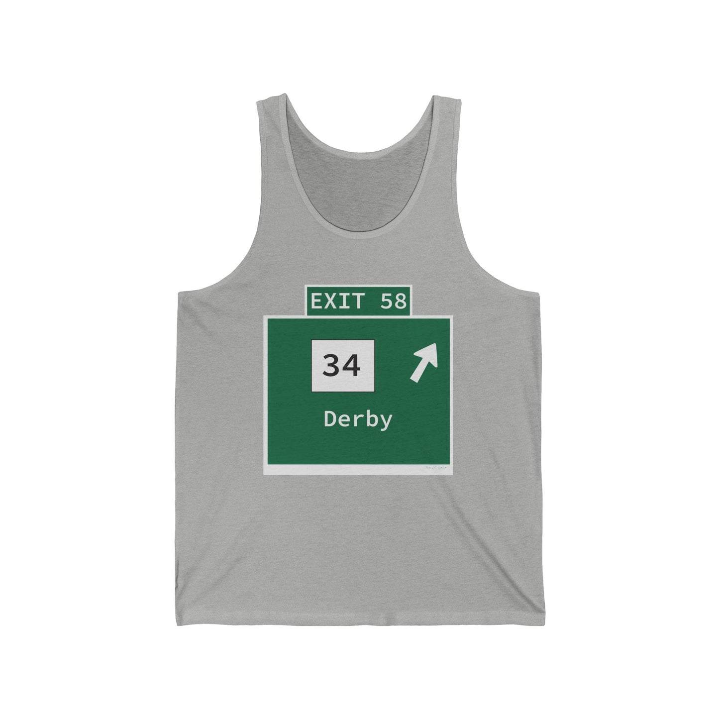 Vintage WCP Exit 58 Sign Unisex Jersey Tank Top