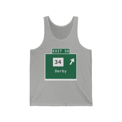 Vintage WCP Exit 58 Sign Unisex Jersey Tank Top