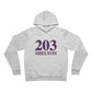203 Shelton Red White & Blue Unisex Sponge Fleece Pullover Hoodie