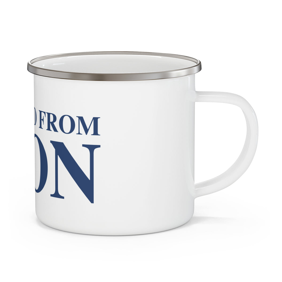 Just a kid from Avon Camping Mug