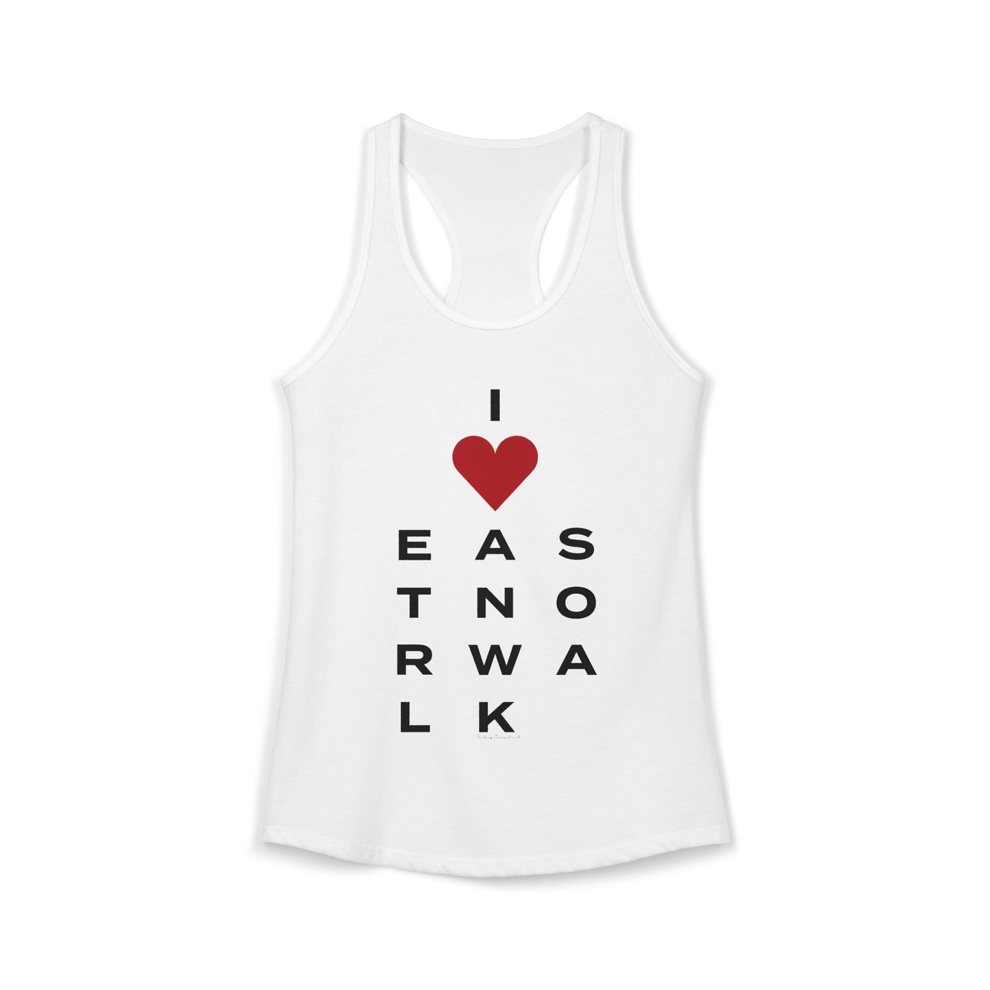 East Norwalk Vision Women's Ideal Racerback Tank Top