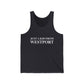 Just a kid from Westport  Unisex Jersey Tank Top