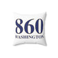 860 Washington Polyester Square Pillow
