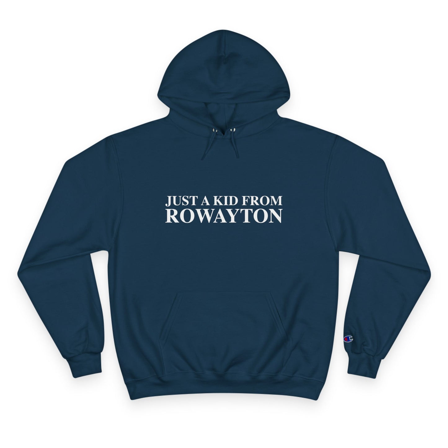 Just a kid from Rowayton Champion Hoodie