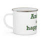 Andover is My Happy Place Enamel Camping Mug