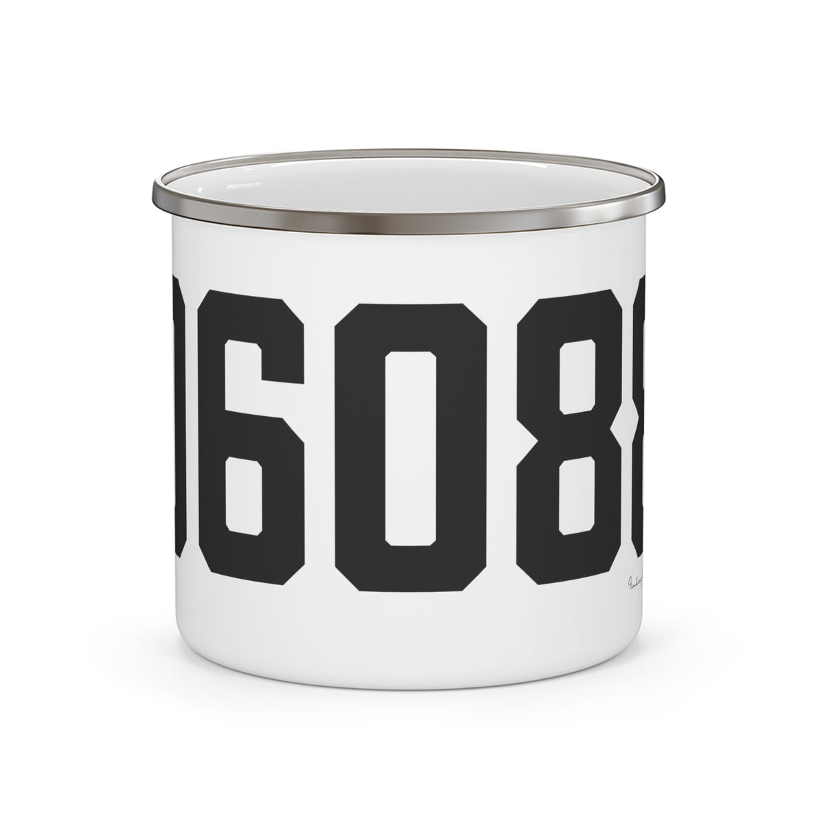 06088 East Windsor Connecticut Zip Code Enamel Camping Mug