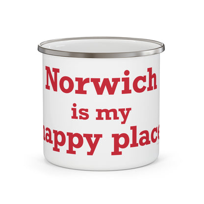 Norwich is My Happy Place Camping Mug