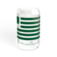 New Britain Connecticut St. Patrick’s Day Flag Sipper Glass, 16oz