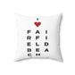 Fairfield Beach Vision Spun Polyester Square Pillow