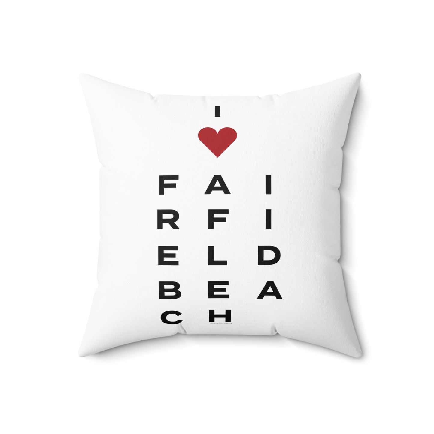 Fairfield Beach Vision Spun Polyester Square Pillow