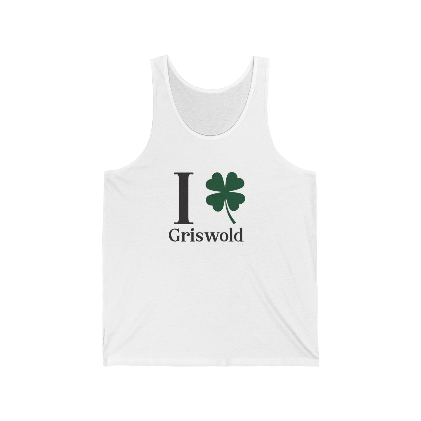 I Clover Griswold Unisex Jersey Tank Top