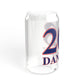 203 Danbury Red, White & Blue Sipper Glass, 16oz