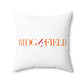 41 Tilt Ridgefield Spun Polyester Square Pillow