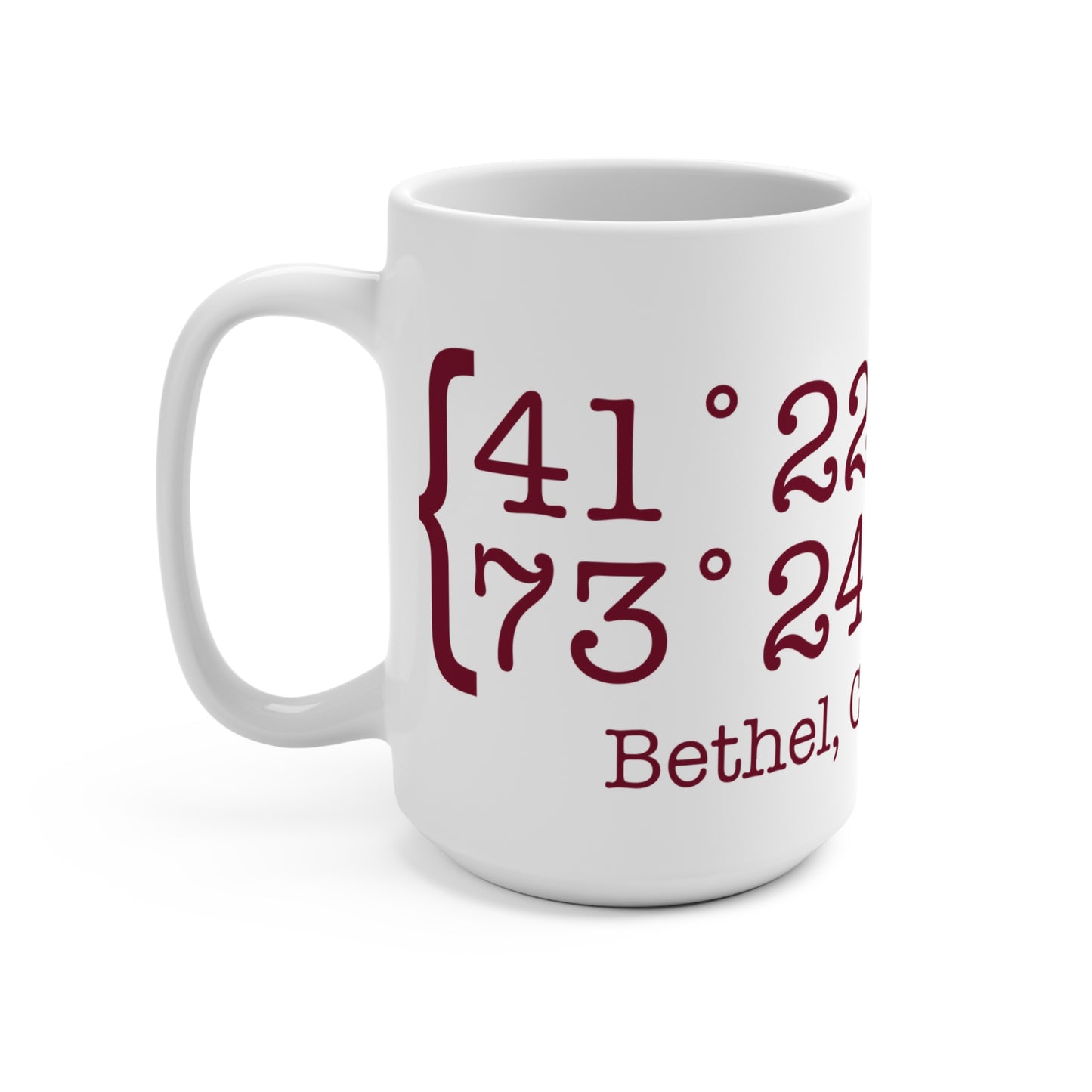 Bethel Coordinates Mug 15oz