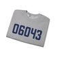 06043 Bolton Connecticut Zip Code Unisex Heavy Blend™ Crewneck Sweatshirt