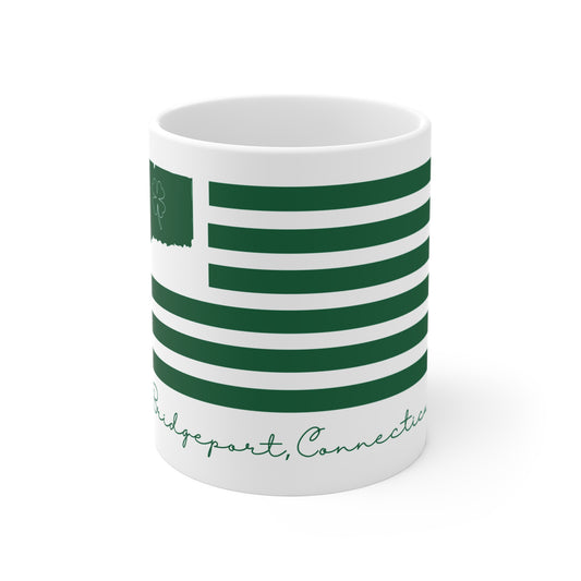 Bridgeport Connecticut St Patrick's Day FlagMug 11oz