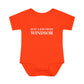 Just a kid from Windsor Infant Baby Rib Bodysuit