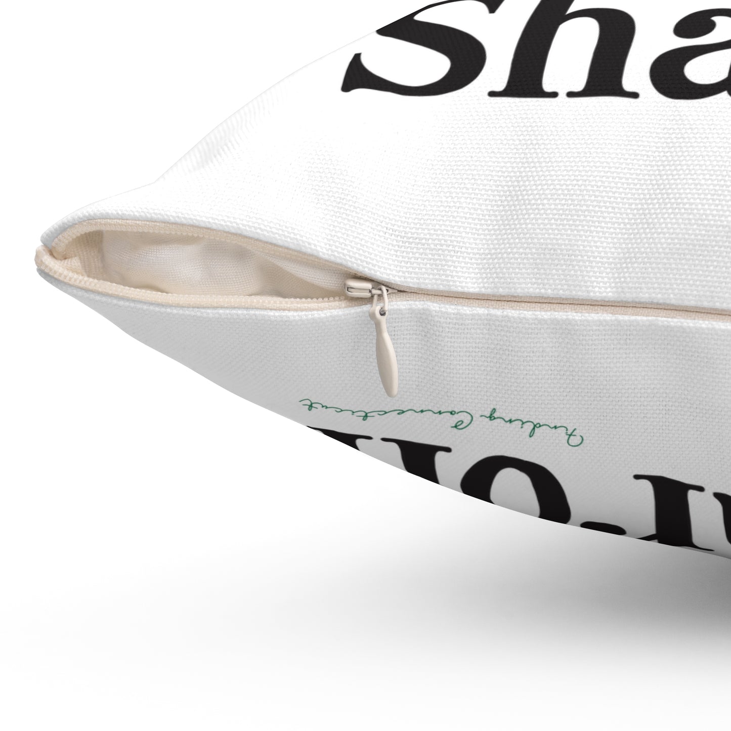 I Clover Sharon Spun Polyester Square Pillow