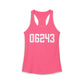 06243 Killingly  CT Zip Code Women's Ideal Racerback Tank Top