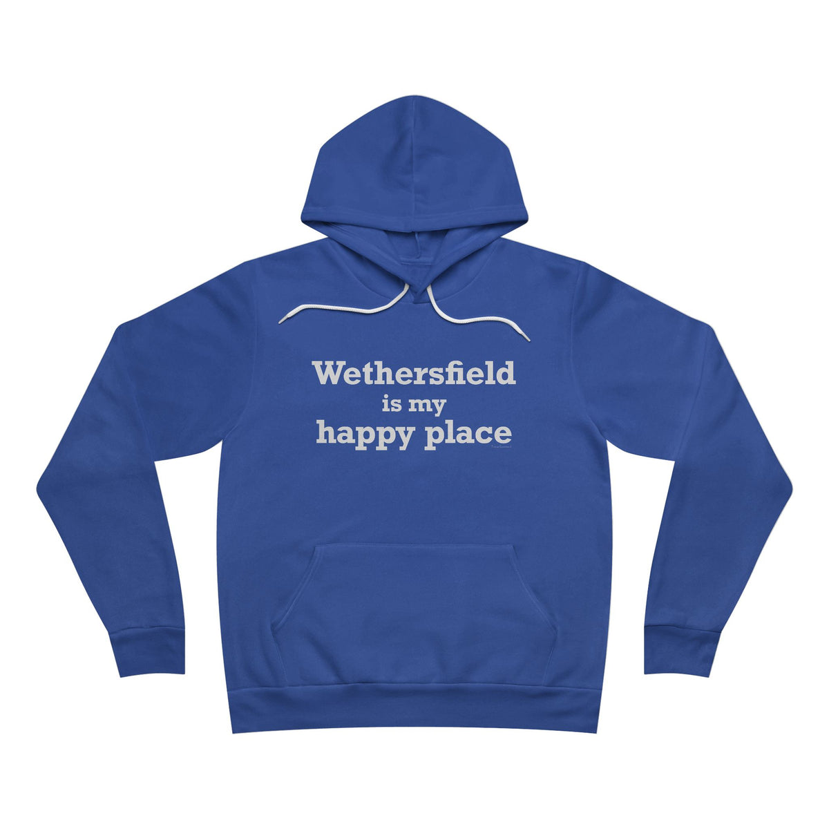 Wethersfield is My Happy Place Unisex Sponge Fleece Pullover Hoodie