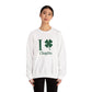 I Clover Chaplin Unisex Heavy Blend™ Crewneck Sweatshirt
