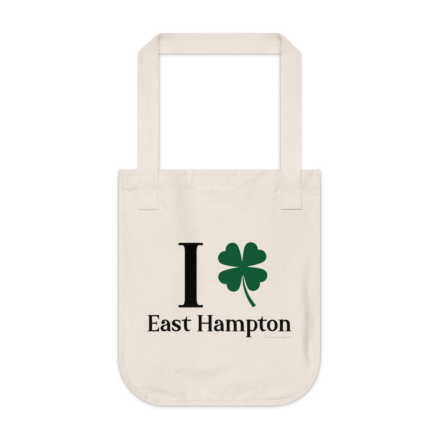 I Clover East Hampton Organic Canvas Tote Bag