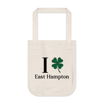 I Clover East Hampton Organic Canvas Tote Bag