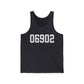 06902 Stamford CT Zip Code Unisex Jersey Tank Top Shirt