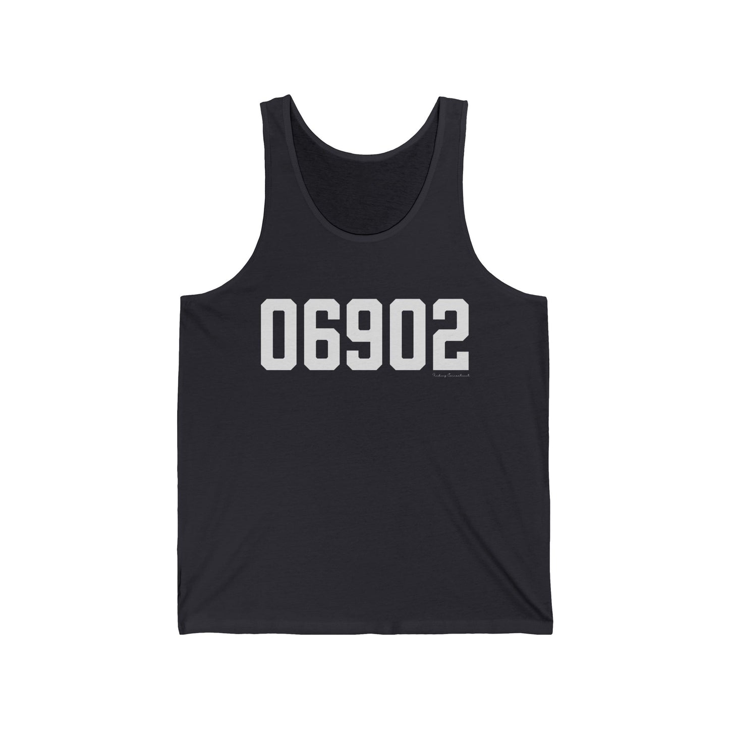 06902 Stamford CT Zip Code Unisex Jersey Tank Top Shirt