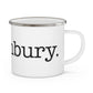 I Heart Danbury. Enamel Camping Mug