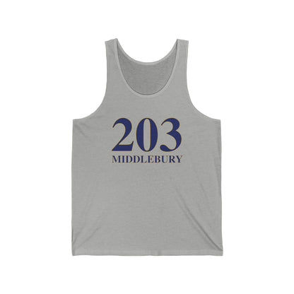 203 Middlebury Unisex Jersey Tank Top