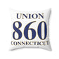 Union 860 Connecticut Spun Polyester Square Pillow