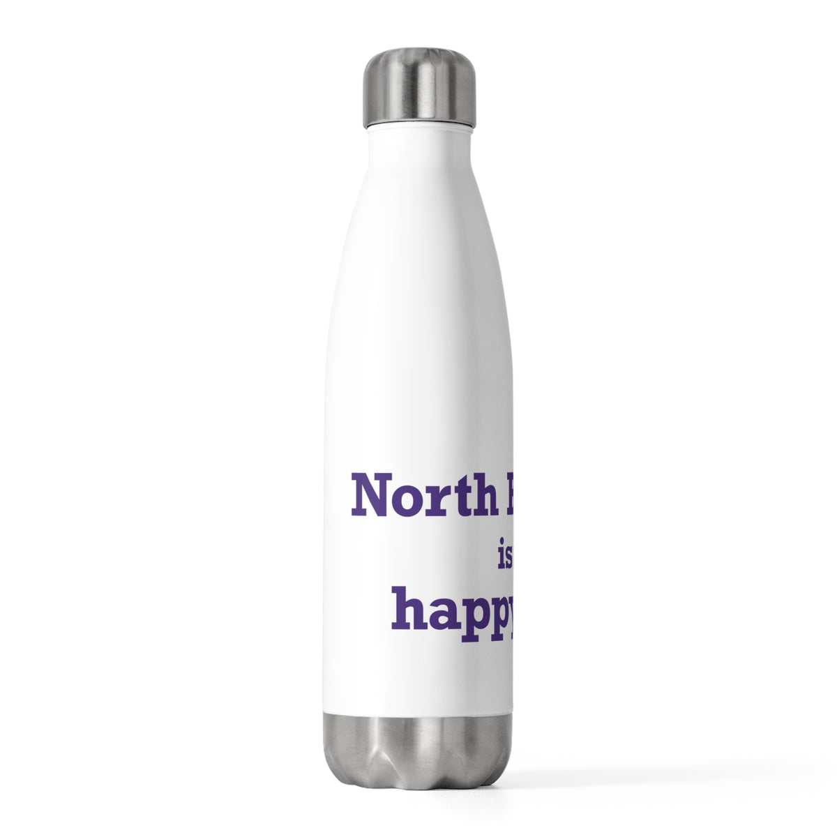 North Branford is My Happy Place 20 oz Insulated Bottle