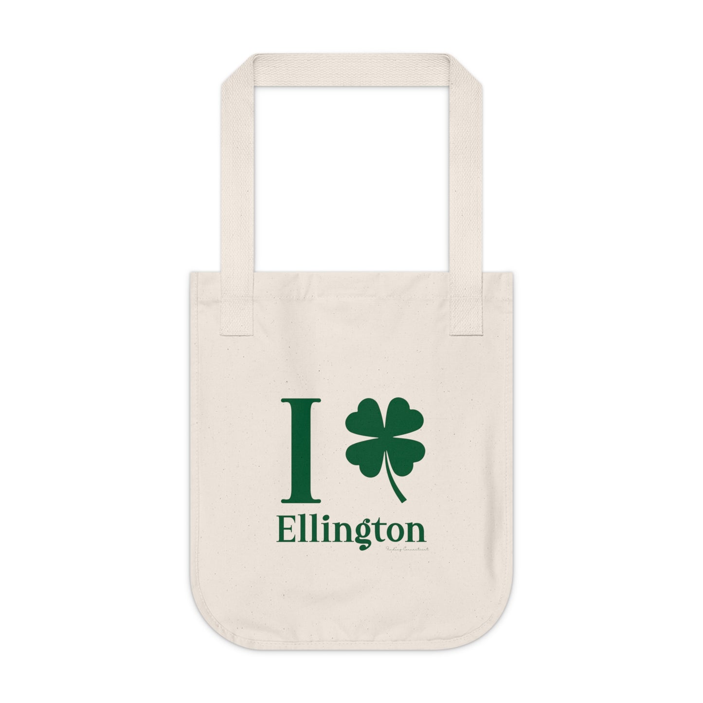 I Clover Ellington Organic Canvas Tote Bag