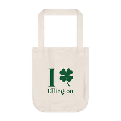 I Clover Ellington Organic Canvas Tote Bag