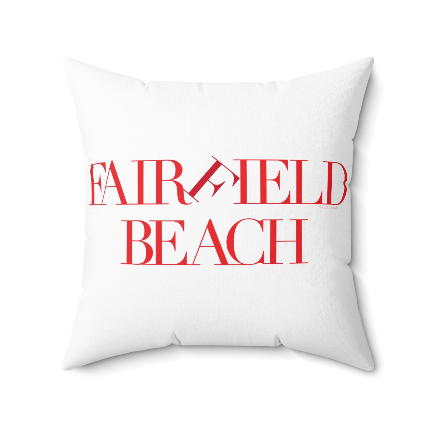 41 Tilt Fairfield Beach Spun Polyester Square Pillow