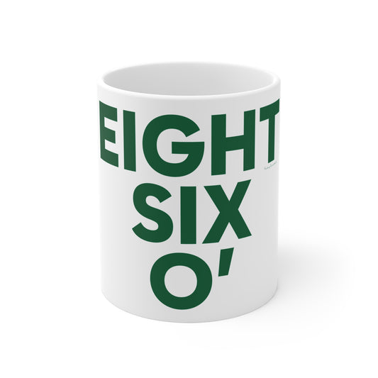 Eight Six O’ Mug 11oz  Lucky Green – St. Patrick’s Day