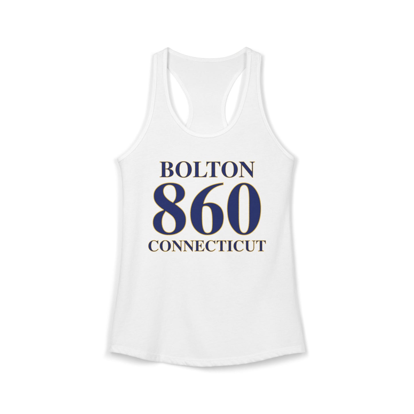 Bolton 860 Connecticut Women's Ideal Racerback Tank Top