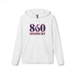 860 Simsbury Red White & Blue adidas Unisex Fleece Hoodie